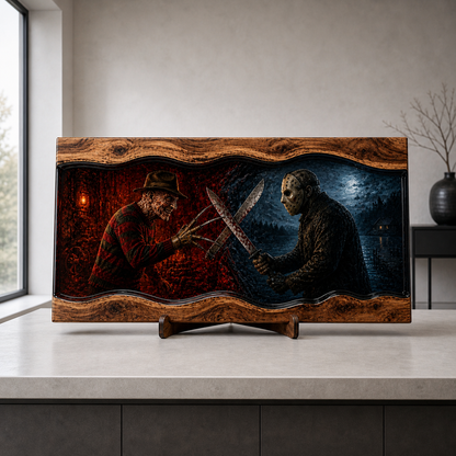 Horror Resin Cutting Boards
