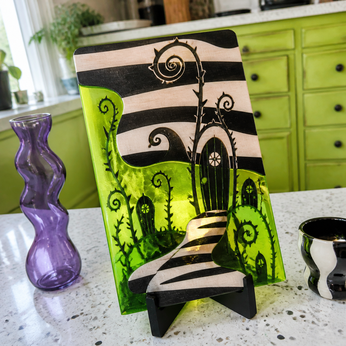 Horror Resin Cutting Boards
