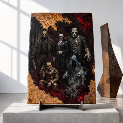 Horror Resin Cutting Boards